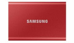 Samsung Portable SSD T7 1TB / USB 3.2 Gen 2 / USB-C / Externí / Červená