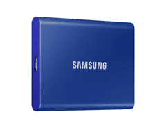 Samsung Portable SSD T7 2TB / USB 3.2 Gen 2 / USB-C / Externí / Modrá