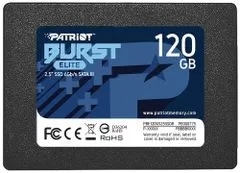 Patriot BURST ELITE 120GB SSD / Interní / 2,5" / SATA 6Gb/s /