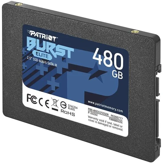 Patriot BURST ELITE 480GB SSD / Interní / 2,5" / SATA 6Gb/s /