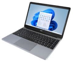 Umax notebook VisionBook 14Wj/ 14,1" IPS/ 1920x1080/ N4500/ 4GB/ 128GB eMMC/ mini HDMI/ USB/ USB 3.0/ W11 Pro/ šedý