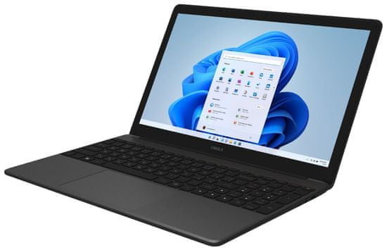 Umax notebook VisionBook N15R/ 15,6" IPS/ 1920x1080/ N4020/ 4GB/ 128GB eMMC/ mini HDMI/ USB/ USB 3.0/ W11 Pro/ šedý