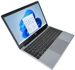 Umax notebook VisionBook 14WRx/ 14,1" IPS/ 1920x1080/ N4020/ 4GB/ 128GB eMMC/ mini HDMI/ USB/ USB 3.0/ W11 Pro/ šedý