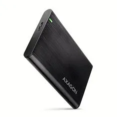 AXAGON EE25-A6M SuperSpeed USB 3.2 Gen 1 typ A-M, externí hliníkový box pro 2,5" SATA SSD/HDD disky, bezšroubkový