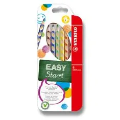 Stabilo Pastelky EASYcolors 6 barev, pro leváky