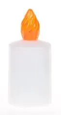 Svíčka LED elektrická ZD1 oranžová 10cm, 88dnů