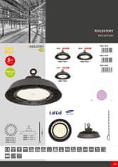 Ecolite Ecolite SMD LED reflektor, 100W, 16000lm, 5000K, IP65, černý HB06-100W