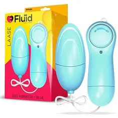 INTOYOU FLUID Laase Vibrating Egg (Cyan)