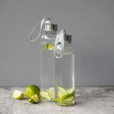 Elasto Skleněná láhev s uzávěrem "Pure", 0,70 l, Transparentní