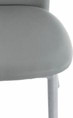 Danish Style Jídelní židle Nelso (SET 2 ks), šedá