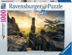 Ravensburger Puzzle Labské pískovce za rozbřesku 1000 dílků