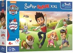 Trefl Puzzle Super Shape XXL Tlapková patrola: Usměvaví pejsci 60 dílků