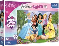 Trefl Puzzle Super Shape XL Disney princezny: V zahradě 104 dílků