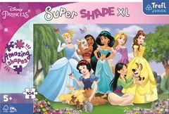 Trefl Puzzle Super Shape XL Disney princezny: V zahradě 104 dílků