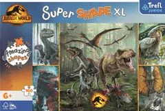 Trefl Puzzle Super Shape XL Jurský svět: Neobvyklí dinosauři 160 dílků