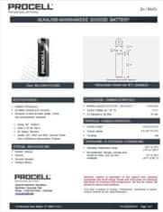 Duracell Procell Alkalická baterie 1.5V, AA 2 ks