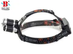 Bailong 08266 Čelovka CREE XM-L T6, 2xXPE