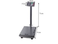 Verk 17104 Můstková skládací digitální váha 100kg/20g