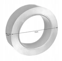 Oboustranná NANO lepicí páska transparentní 30 mm x 3 m