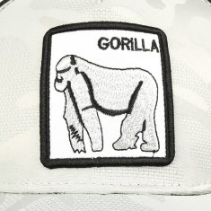 Galla Kšiltovka Unisex Gorilla bíločerná