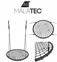 Malatec 23513 Houpací kruh 100 cm černý