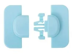 KIK Rohový bezpečnostní zámek pro skříně modrý 5 ks