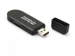 Verk 06258 Čtečka karet OTG 5 v 1, TF/SD, USB, Micro USB, USB-C