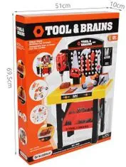 Iso Trade Kinderplay dětská dílna s nářadím Tools & Brains