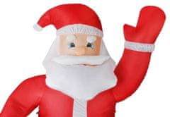 Iso Trade Nafukovací Santa Claus 180 cm LED