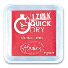 Aladine Razítkovací polštářek IZINK Quick Dry rychleschnoucí - červený