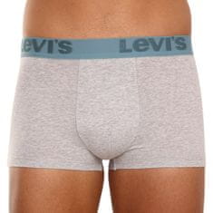 Levis 3PACK pánské boxerky šedé (905042001 015) - velikost M