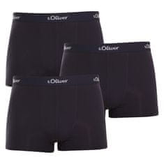 s.Oliver 3PACK pánské boxerky tmavě modré (JH-34B-31184142) - velikost M