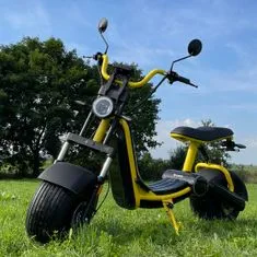 Leramotors Elektrokoloběžka Leramotors SCOOTERS C6 2000W - žlutá