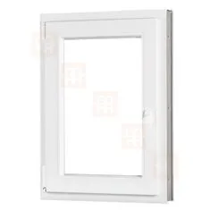 TROCAL Plastové okno | 70x90 cm (700x900 mm) | bílé | otevíravé i sklopné | levé