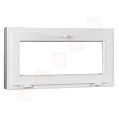 TROCAL Plastové okno | 80x50 cm (800x500 mm) | bílé | sklopné