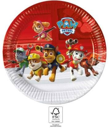 Procos Papírový talíř na párty 23cm Paw Patrol -