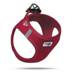 curli Postroj pro psy Softshell Red 2XS, 2-4 kg