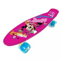 Seven Skateboard fishboard Minnie pink PP tvrzený polypropylen, 1x 55x14,5x9,5 cm