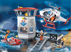 Playmobil PLAYMOBIL Rescue Action 70664 Mega Set Pobřežní stráž