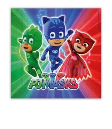 PJ Masks Ubrousky 33x33cm - Procos