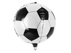 PartyDeco Fóliový balónek fotbalový míč 40cm -