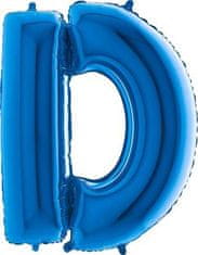 Grabo Nafukovací balónek písmeno D modré 102 cm -