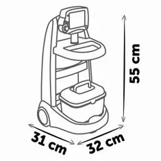 Smoby Lékařský elektronický vozík s přísl.