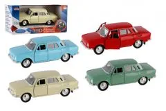 Welly Auto Škoda 100 kov/plast 11cm 1:34 na volný chod 4 barvy