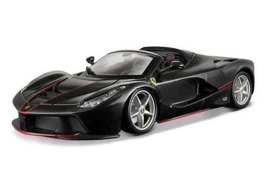 BBurago 1:24 La Ferrari Aperta černá