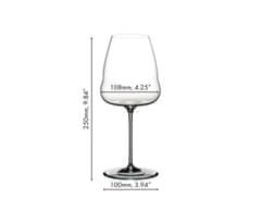 Riedel Sklenice Riedel WINEWINGS Champagne 742 ml, set 4 ks křišťálových sklenic