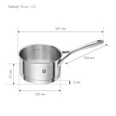 Zwilling Sada nerezového nádobí ESSENCE, 4ks, ZWILLING