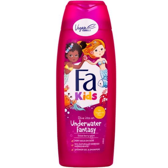 Fa Kids Shower Gel & Shampoo - sprchový gel pro dívky 250ml