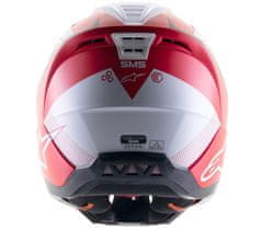 Alpinestars Motokrosová helma S-M5 Rayon red/white matt vel. XL