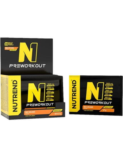 Nutrend N1 Pre-Workout 10 x 17 g